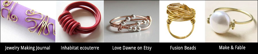 jewelrydiys.com recommended wire ring tutorials ring images